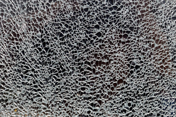 texture of shattered glass