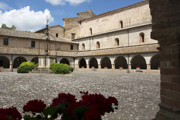 Obraz premium Abbadia di Chiaravalle di Fiastra, Marche