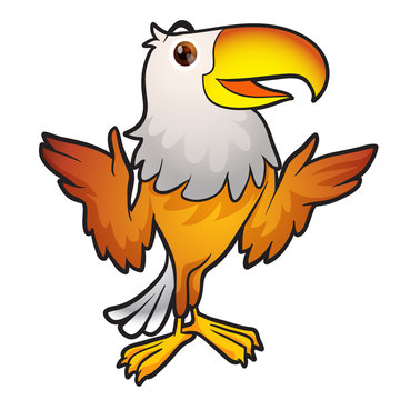 Eagle Mascot,Cartoon eagle posing,Eagle Mascot talkting,Smart Eagle Mascot presenting