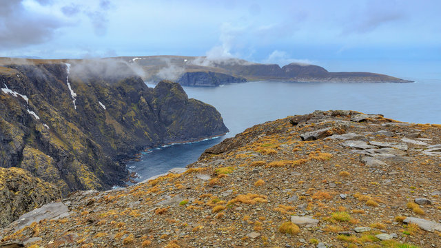 Knivskjellodden am Nordkapp