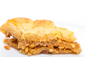 Classic turkish baklava.