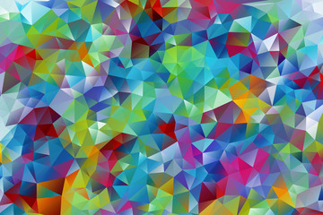 abstract background of triangles