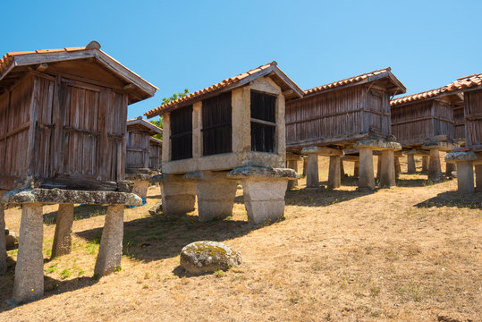 H&oacute;rreos in Galicia, Spain
