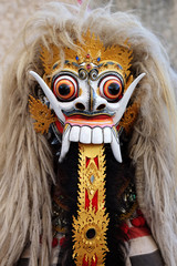 Traditional Barong Bali Mask