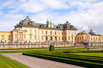 Fototapeta na wymiar Stockholm Schloss Drottningholm