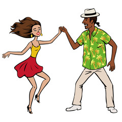 Танцующая пара