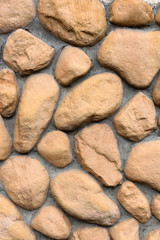 Wall texture of big stones