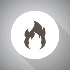 Fire Icon Vector.
