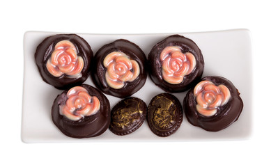 Delicious chocolate candies.