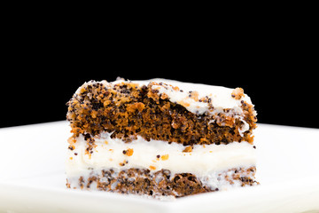 Delicious poppy seed cake.