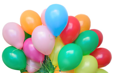 Fototapeta na wymiar Multi-colored balloons