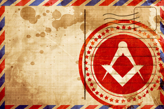 Masonic freemasonry symbol
