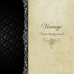 Vintage vector background