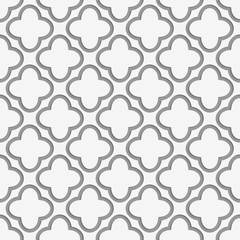 Perforated four foils in grid