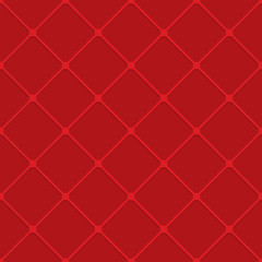 Fototapeta na wymiar Red grid with nods