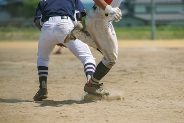 高校野球試合風景