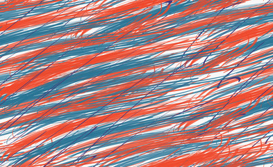 Artistic color brushed blue red texture