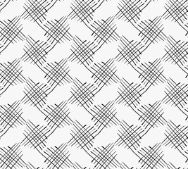 Black marker crossed hatches