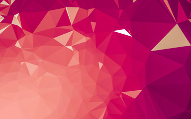 Abstract low poly background, geometry triangle