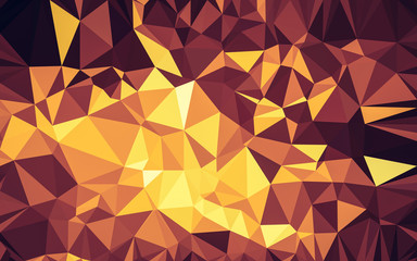 Abstract low poly background, geometry triangle