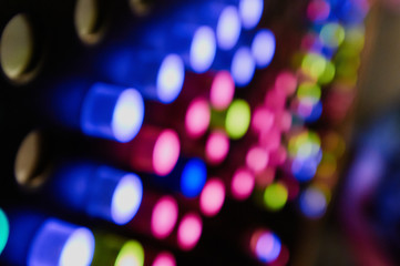 Abstract colored Buttons background