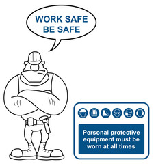 Personal Protection Equipment Sign