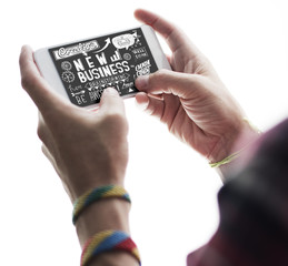 New Business Launch Start up Vision Concept