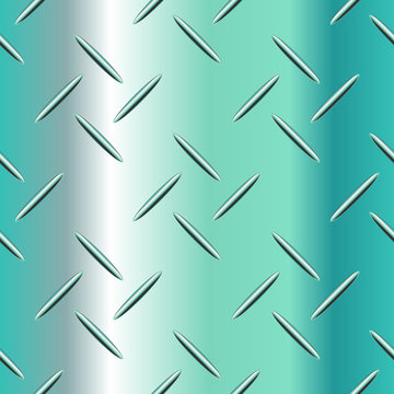 Corrugated steel plate vector illustration