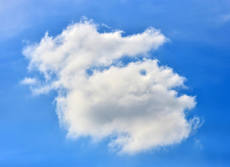 Obraz premium cloud closeup, Sky background