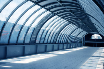 tunnel  walkway subway station corridor