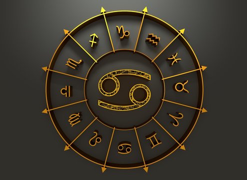 Astrology symbol cancer