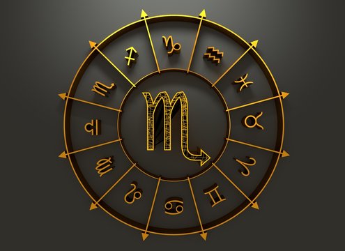 Astrology symbol scorpio