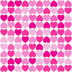 pink hearts background