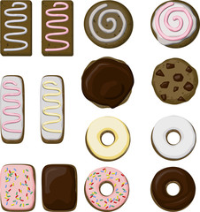 different cookies