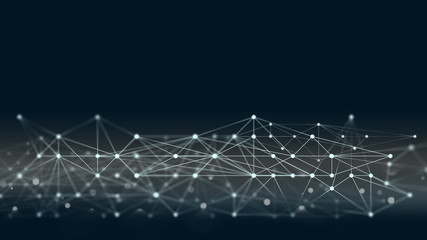 Futuristic shape. Abstract background