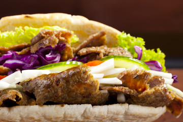Beef Kebab in a bun