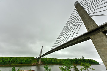Fototapeta premium Penobscot Narrows Bridge - Maine