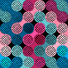 Geometric abstract pattern.