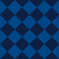Blue Sea Chess Board Diamond Background Vector Illustration