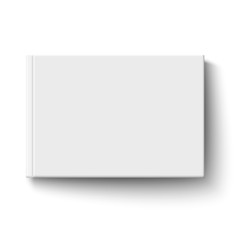 White album book cover isolated