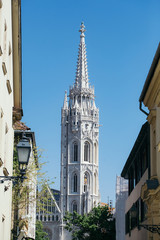 View of the Matthias church