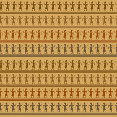 Egyptian ethnic seamless pattern 