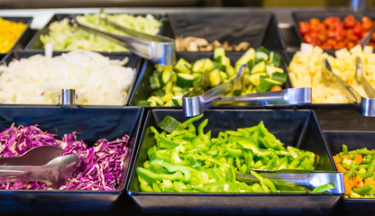 Salad Bar Vegetables