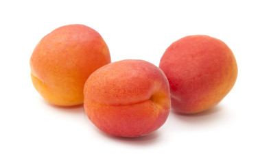 small ripe apricot