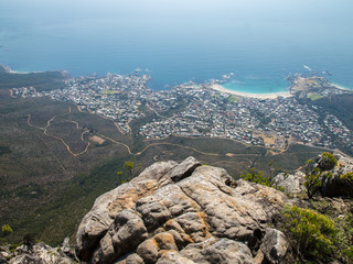 Cape Town From The Summit Of Table Mountain