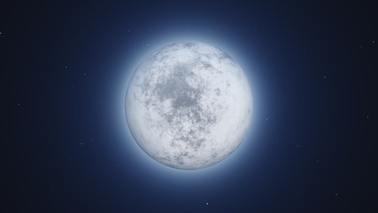 moon and halo