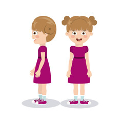 girl character design 