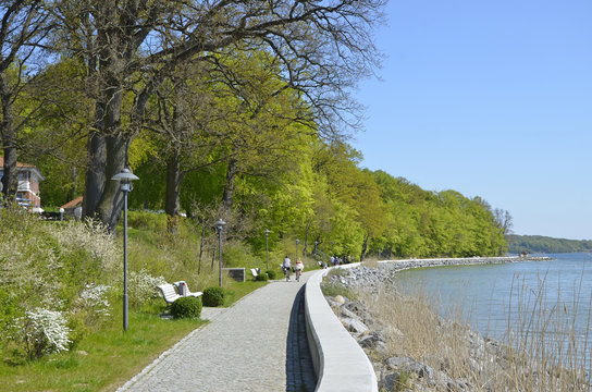 Uferpromenade in Putbus-Lauterbach, R&uuml;gen