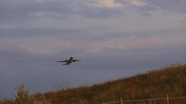 the plane's flight due to the Hill