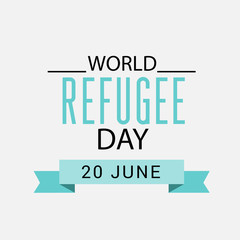 World refugee day on june 20th